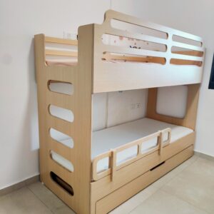 מיטת קומותיים לילדים – דגם “תמר”